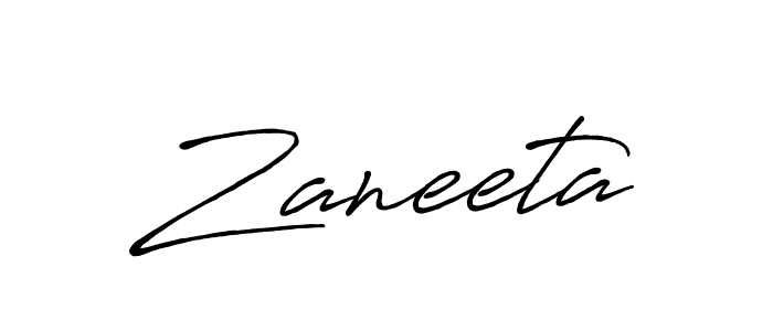 Here are the top 10 professional signature styles for the name Zaneeta. These are the best autograph styles you can use for your name. Zaneeta signature style 7 images and pictures png