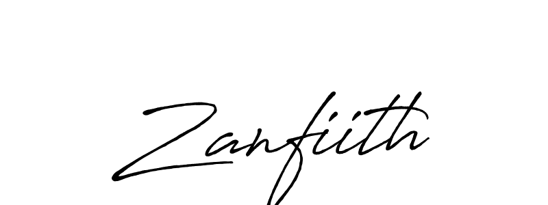 You should practise on your own different ways (Antro_Vectra_Bolder) to write your name (Zanfiith) in signature. don't let someone else do it for you. Zanfiith signature style 7 images and pictures png