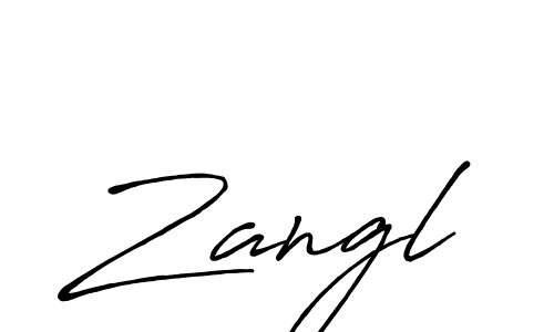 How to Draw Zangl signature style? Antro_Vectra_Bolder is a latest design signature styles for name Zangl. Zangl signature style 7 images and pictures png