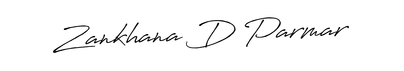 Make a beautiful signature design for name Zankhana D Parmar. Use this online signature maker to create a handwritten signature for free. Zankhana D Parmar signature style 7 images and pictures png