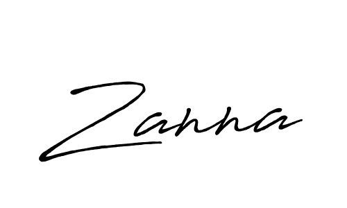 Once you've used our free online signature maker to create your best signature Antro_Vectra_Bolder style, it's time to enjoy all of the benefits that Zanna name signing documents. Zanna signature style 7 images and pictures png