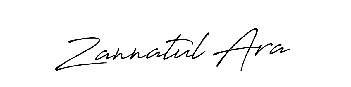 Make a beautiful signature design for name Zannatul Ara. Use this online signature maker to create a handwritten signature for free. Zannatul Ara signature style 7 images and pictures png