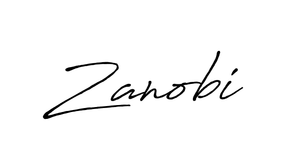 It looks lik you need a new signature style for name Zanobi. Design unique handwritten (Antro_Vectra_Bolder) signature with our free signature maker in just a few clicks. Zanobi signature style 7 images and pictures png