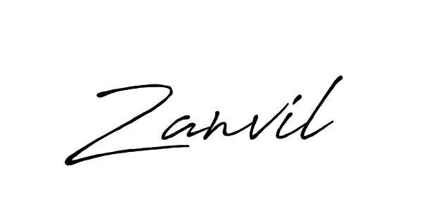 Make a beautiful signature design for name Zanvil. Use this online signature maker to create a handwritten signature for free. Zanvil signature style 7 images and pictures png