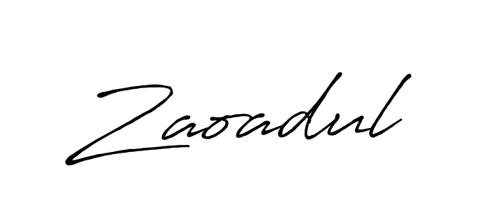 Here are the top 10 professional signature styles for the name Zaoadul. These are the best autograph styles you can use for your name. Zaoadul signature style 7 images and pictures png