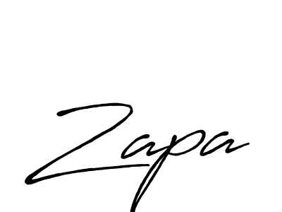 Once you've used our free online signature maker to create your best signature Antro_Vectra_Bolder style, it's time to enjoy all of the benefits that Zapa name signing documents. Zapa signature style 7 images and pictures png