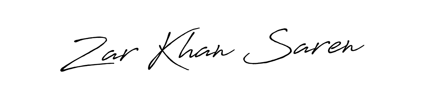 if you are searching for the best signature style for your name Zar Khan Saren. so please give up your signature search. here we have designed multiple signature styles  using Antro_Vectra_Bolder. Zar Khan Saren signature style 7 images and pictures png
