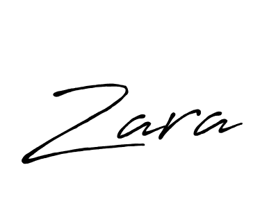 Design your own signature with our free online signature maker. With this signature software, you can create a handwritten (Antro_Vectra_Bolder) signature for name Zara. Zara signature style 7 images and pictures png
