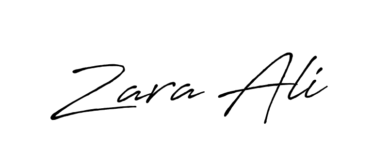 Also we have Zara Ali name is the best signature style. Create professional handwritten signature collection using Antro_Vectra_Bolder autograph style. Zara Ali signature style 7 images and pictures png