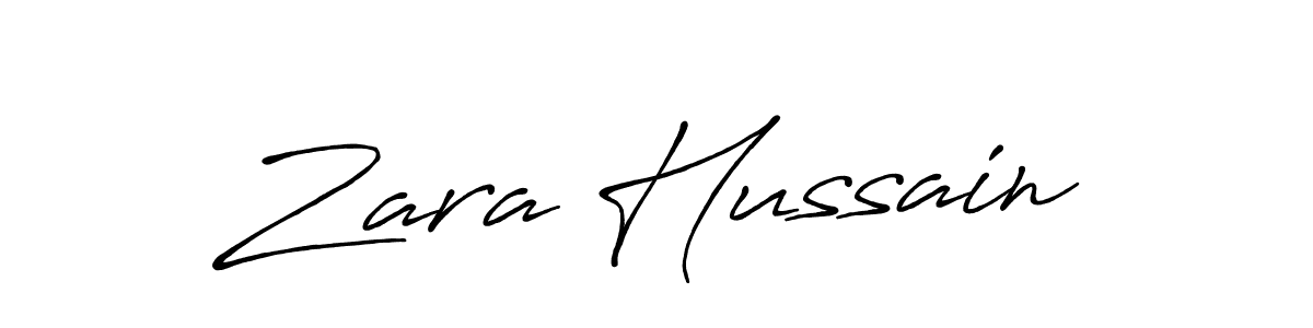 You should practise on your own different ways (Antro_Vectra_Bolder) to write your name (Zara Hussain) in signature. don't let someone else do it for you. Zara Hussain signature style 7 images and pictures png