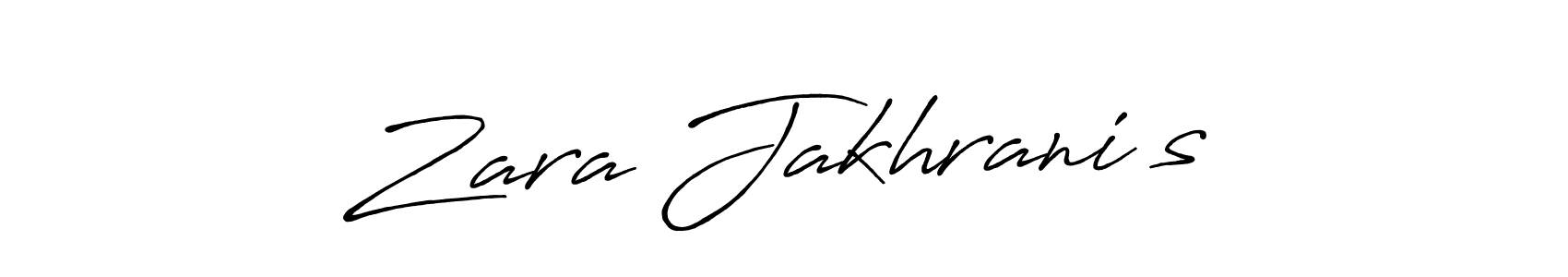 Make a beautiful signature design for name Zara Jakhrani’s. Use this online signature maker to create a handwritten signature for free. Zara Jakhrani’s signature style 7 images and pictures png