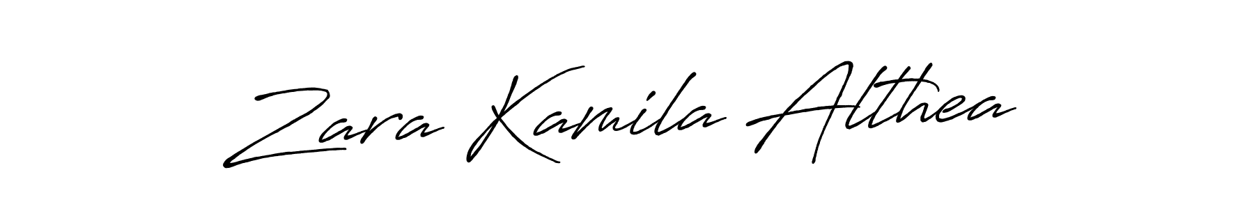 How to Draw Zara Kamila Althea signature style? Antro_Vectra_Bolder is a latest design signature styles for name Zara Kamila Althea. Zara Kamila Althea signature style 7 images and pictures png