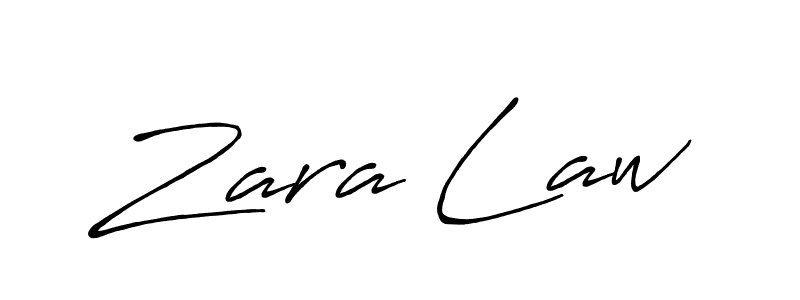 Similarly Antro_Vectra_Bolder is the best handwritten signature design. Signature creator online .You can use it as an online autograph creator for name Zara Law. Zara Law signature style 7 images and pictures png