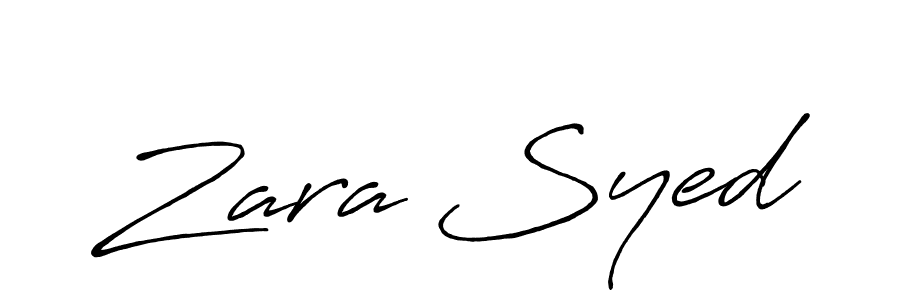 Best and Professional Signature Style for Zara Syed. Antro_Vectra_Bolder Best Signature Style Collection. Zara Syed signature style 7 images and pictures png