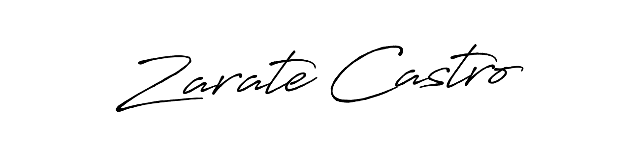 The best way (Antro_Vectra_Bolder) to make a short signature is to pick only two or three words in your name. The name Zarate Castro include a total of six letters. For converting this name. Zarate Castro signature style 7 images and pictures png