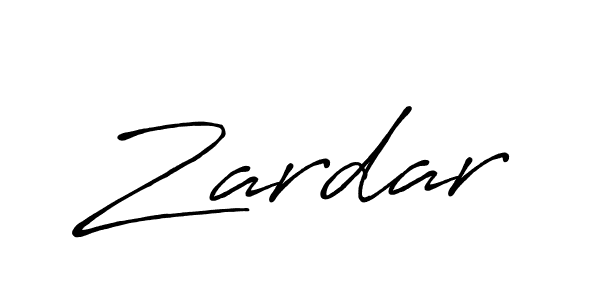 How to make Zardar signature? Antro_Vectra_Bolder is a professional autograph style. Create handwritten signature for Zardar name. Zardar signature style 7 images and pictures png