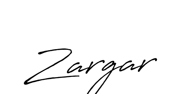 Create a beautiful signature design for name Zargar. With this signature (Antro_Vectra_Bolder) fonts, you can make a handwritten signature for free. Zargar signature style 7 images and pictures png