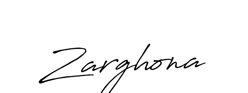 How to make Zarghona name signature. Use Antro_Vectra_Bolder style for creating short signs online. This is the latest handwritten sign. Zarghona signature style 7 images and pictures png