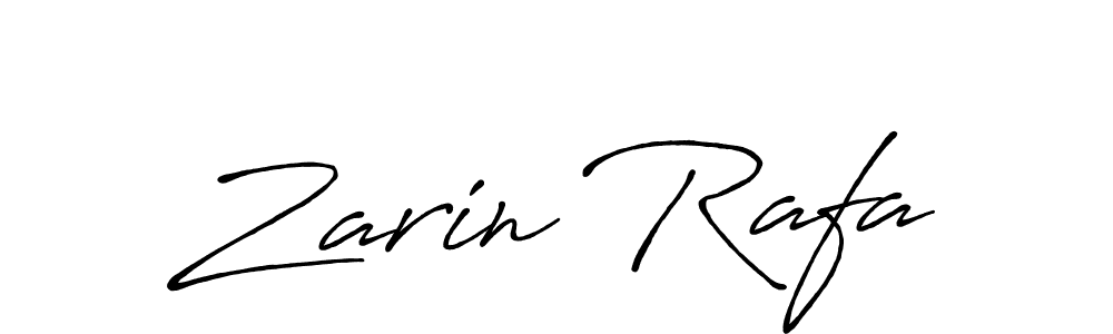 Use a signature maker to create a handwritten signature online. With this signature software, you can design (Antro_Vectra_Bolder) your own signature for name Zarin Rafa. Zarin Rafa signature style 7 images and pictures png
