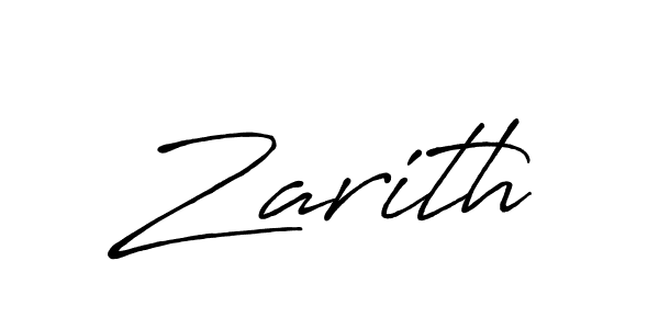 Also You can easily find your signature by using the search form. We will create Zarith name handwritten signature images for you free of cost using Antro_Vectra_Bolder sign style. Zarith signature style 7 images and pictures png