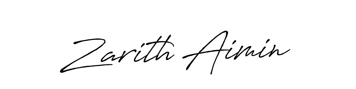 if you are searching for the best signature style for your name Zarith Aimin. so please give up your signature search. here we have designed multiple signature styles  using Antro_Vectra_Bolder. Zarith Aimin signature style 7 images and pictures png