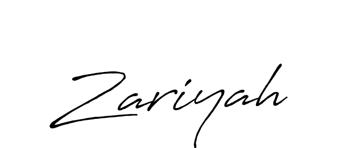 Antro_Vectra_Bolder is a professional signature style that is perfect for those who want to add a touch of class to their signature. It is also a great choice for those who want to make their signature more unique. Get Zariyah name to fancy signature for free. Zariyah signature style 7 images and pictures png