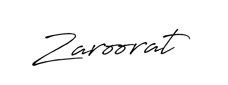 Zaroorat stylish signature style. Best Handwritten Sign (Antro_Vectra_Bolder) for my name. Handwritten Signature Collection Ideas for my name Zaroorat. Zaroorat signature style 7 images and pictures png