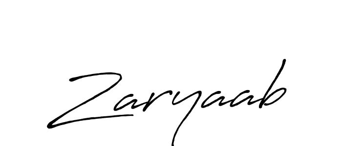 Similarly Antro_Vectra_Bolder is the best handwritten signature design. Signature creator online .You can use it as an online autograph creator for name Zaryaab. Zaryaab signature style 7 images and pictures png