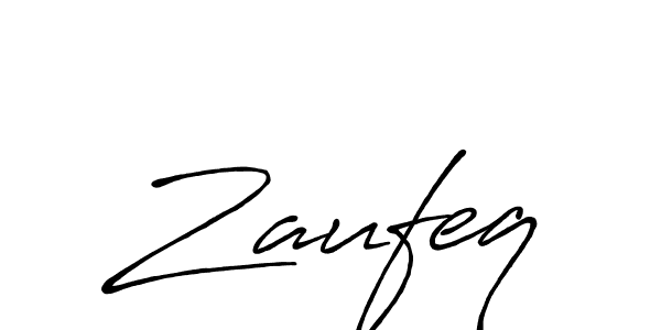 Here are the top 10 professional signature styles for the name Zaufeq. These are the best autograph styles you can use for your name. Zaufeq signature style 7 images and pictures png