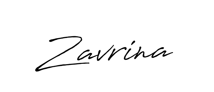 Make a beautiful signature design for name Zavrina. Use this online signature maker to create a handwritten signature for free. Zavrina signature style 7 images and pictures png
