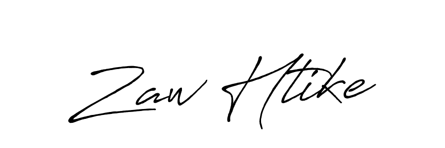 Make a beautiful signature design for name Zaw Htike. Use this online signature maker to create a handwritten signature for free. Zaw Htike signature style 7 images and pictures png