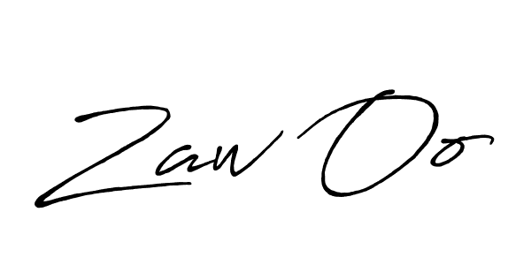 You should practise on your own different ways (Antro_Vectra_Bolder) to write your name (Zaw Oo) in signature. don't let someone else do it for you. Zaw Oo signature style 7 images and pictures png