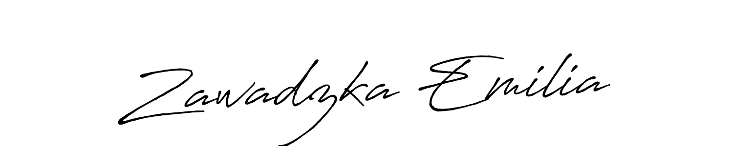You can use this online signature creator to create a handwritten signature for the name Zawadzka Emilia. This is the best online autograph maker. Zawadzka Emilia signature style 7 images and pictures png