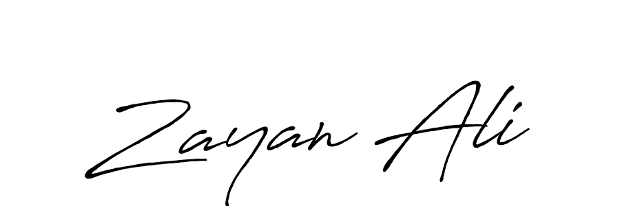 if you are searching for the best signature style for your name Zayan Ali. so please give up your signature search. here we have designed multiple signature styles  using Antro_Vectra_Bolder. Zayan Ali signature style 7 images and pictures png