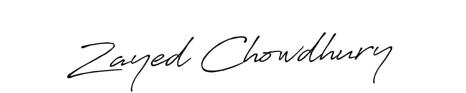 Make a beautiful signature design for name Zayed Chowdhury. Use this online signature maker to create a handwritten signature for free. Zayed Chowdhury signature style 7 images and pictures png