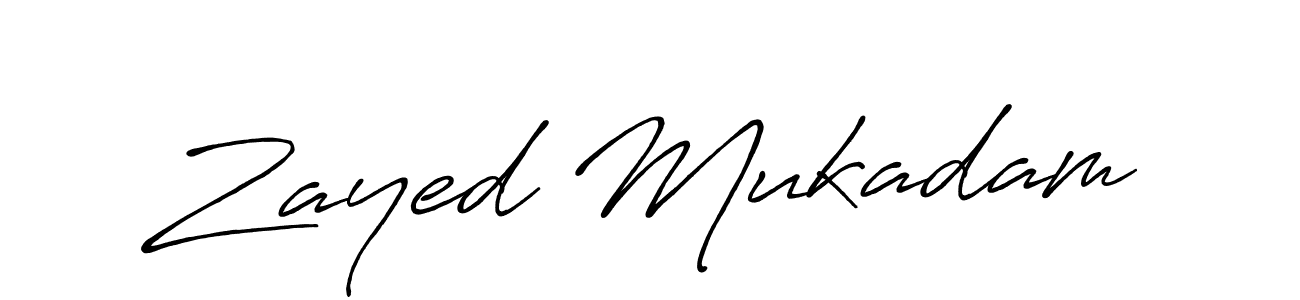 Here are the top 10 professional signature styles for the name Zayed Mukadam. These are the best autograph styles you can use for your name. Zayed Mukadam signature style 7 images and pictures png