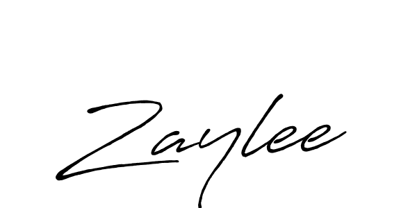 Make a beautiful signature design for name Zaylee. Use this online signature maker to create a handwritten signature for free. Zaylee signature style 7 images and pictures png