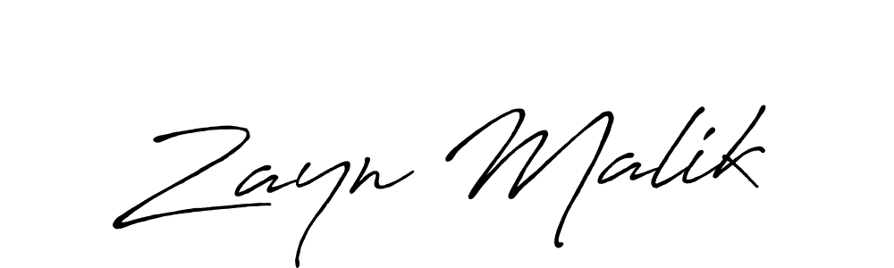 How to make Zayn Malik signature? Antro_Vectra_Bolder is a professional autograph style. Create handwritten signature for Zayn Malik name. Zayn Malik signature style 7 images and pictures png