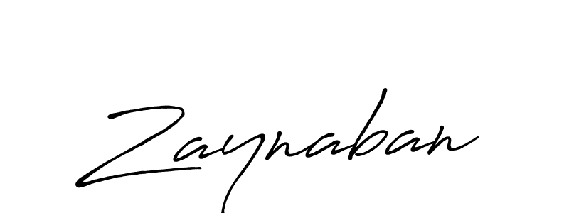 Make a short Zaynaban signature style. Manage your documents anywhere anytime using Antro_Vectra_Bolder. Create and add eSignatures, submit forms, share and send files easily. Zaynaban signature style 7 images and pictures png