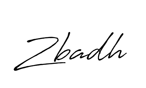 It looks lik you need a new signature style for name Zbadh. Design unique handwritten (Antro_Vectra_Bolder) signature with our free signature maker in just a few clicks. Zbadh signature style 7 images and pictures png