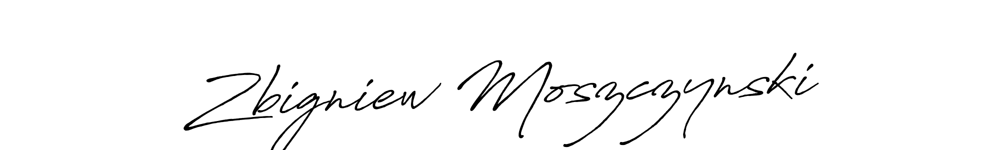 Use a signature maker to create a handwritten signature online. With this signature software, you can design (Antro_Vectra_Bolder) your own signature for name Zbigniew Moszczynski. Zbigniew Moszczynski signature style 7 images and pictures png