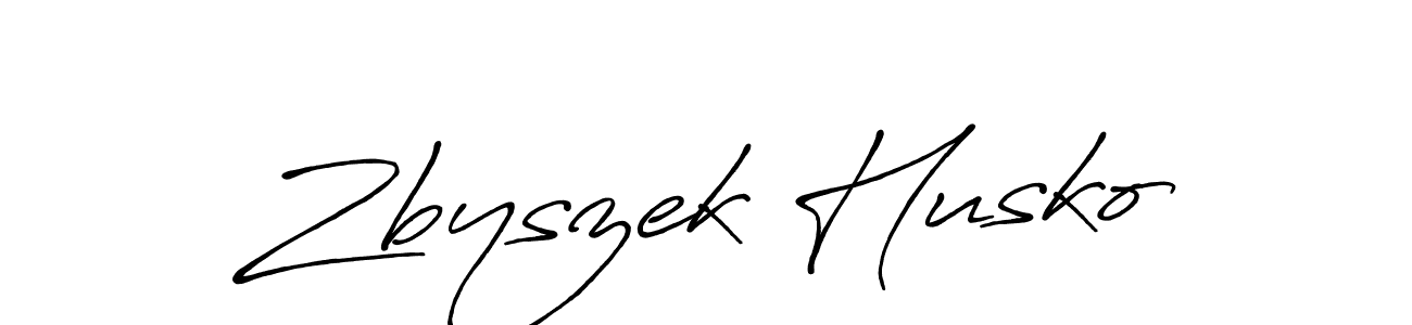 Make a beautiful signature design for name Zbyszek Husko. Use this online signature maker to create a handwritten signature for free. Zbyszek Husko signature style 7 images and pictures png