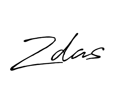 How to make Zdas signature? Antro_Vectra_Bolder is a professional autograph style. Create handwritten signature for Zdas name. Zdas signature style 7 images and pictures png