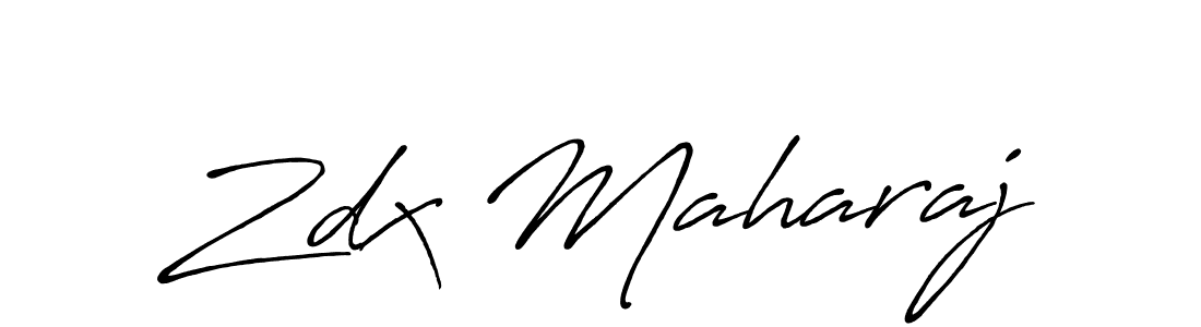 if you are searching for the best signature style for your name Zdx Maharaj. so please give up your signature search. here we have designed multiple signature styles  using Antro_Vectra_Bolder. Zdx Maharaj signature style 7 images and pictures png