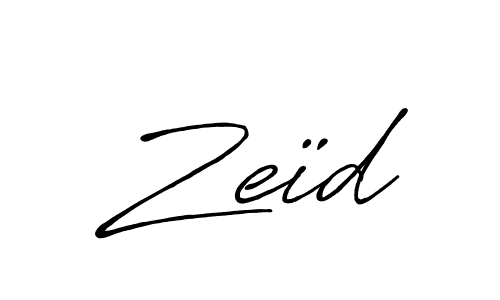 Best and Professional Signature Style for Zeïd. Antro_Vectra_Bolder Best Signature Style Collection. Zeïd signature style 7 images and pictures png