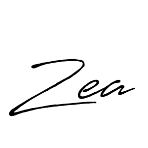 Create a beautiful signature design for name Zea. With this signature (Antro_Vectra_Bolder) fonts, you can make a handwritten signature for free. Zea signature style 7 images and pictures png