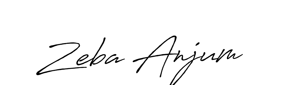 if you are searching for the best signature style for your name Zeba Anjum. so please give up your signature search. here we have designed multiple signature styles  using Antro_Vectra_Bolder. Zeba Anjum signature style 7 images and pictures png