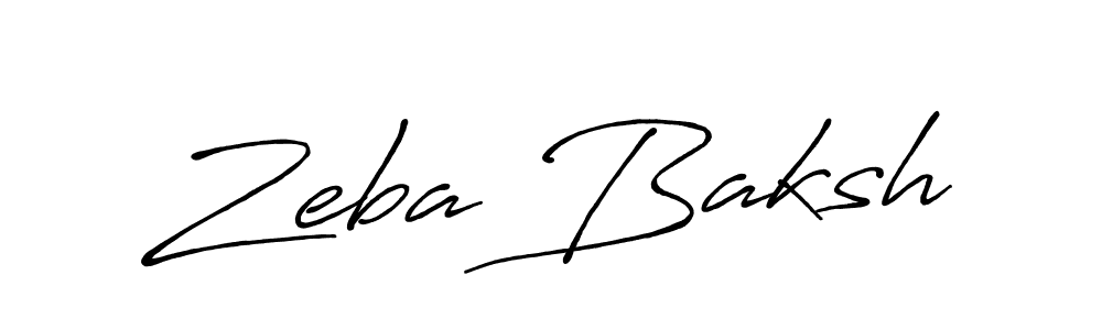 See photos of Zeba Baksh official signature by Spectra . Check more albums & portfolios. Read reviews & check more about Antro_Vectra_Bolder font. Zeba Baksh signature style 7 images and pictures png