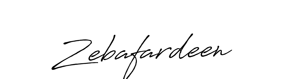 Antro_Vectra_Bolder is a professional signature style that is perfect for those who want to add a touch of class to their signature. It is also a great choice for those who want to make their signature more unique. Get Zebafardeen name to fancy signature for free. Zebafardeen signature style 7 images and pictures png
