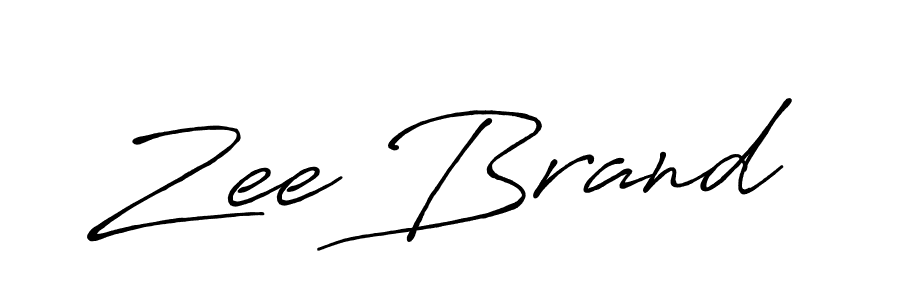 It looks lik you need a new signature style for name Zee Brand. Design unique handwritten (Antro_Vectra_Bolder) signature with our free signature maker in just a few clicks. Zee Brand signature style 7 images and pictures png
